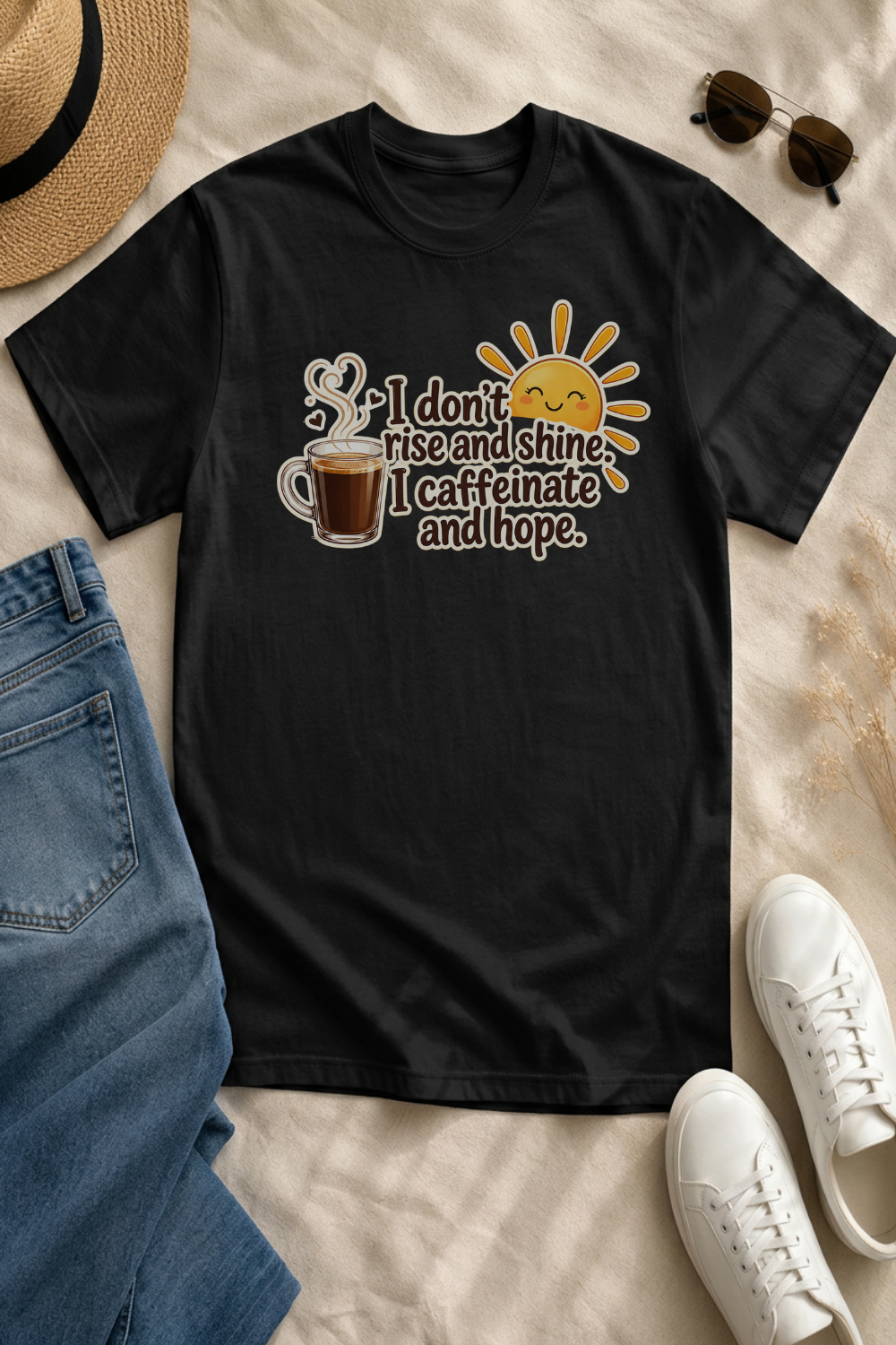 I Don't Rise and Shine T-Shirt