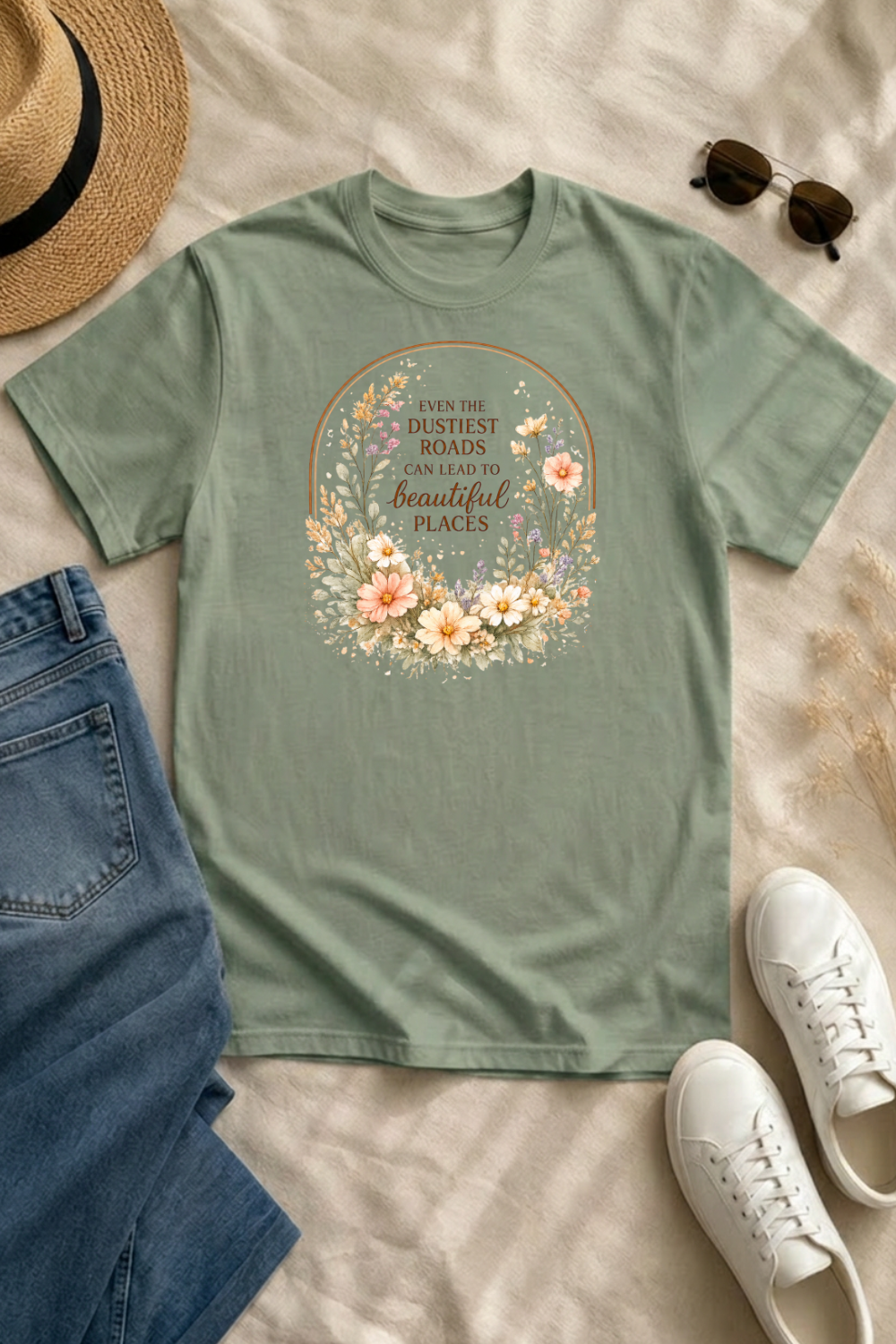 Even the Dustiest Roads T-Shirt
