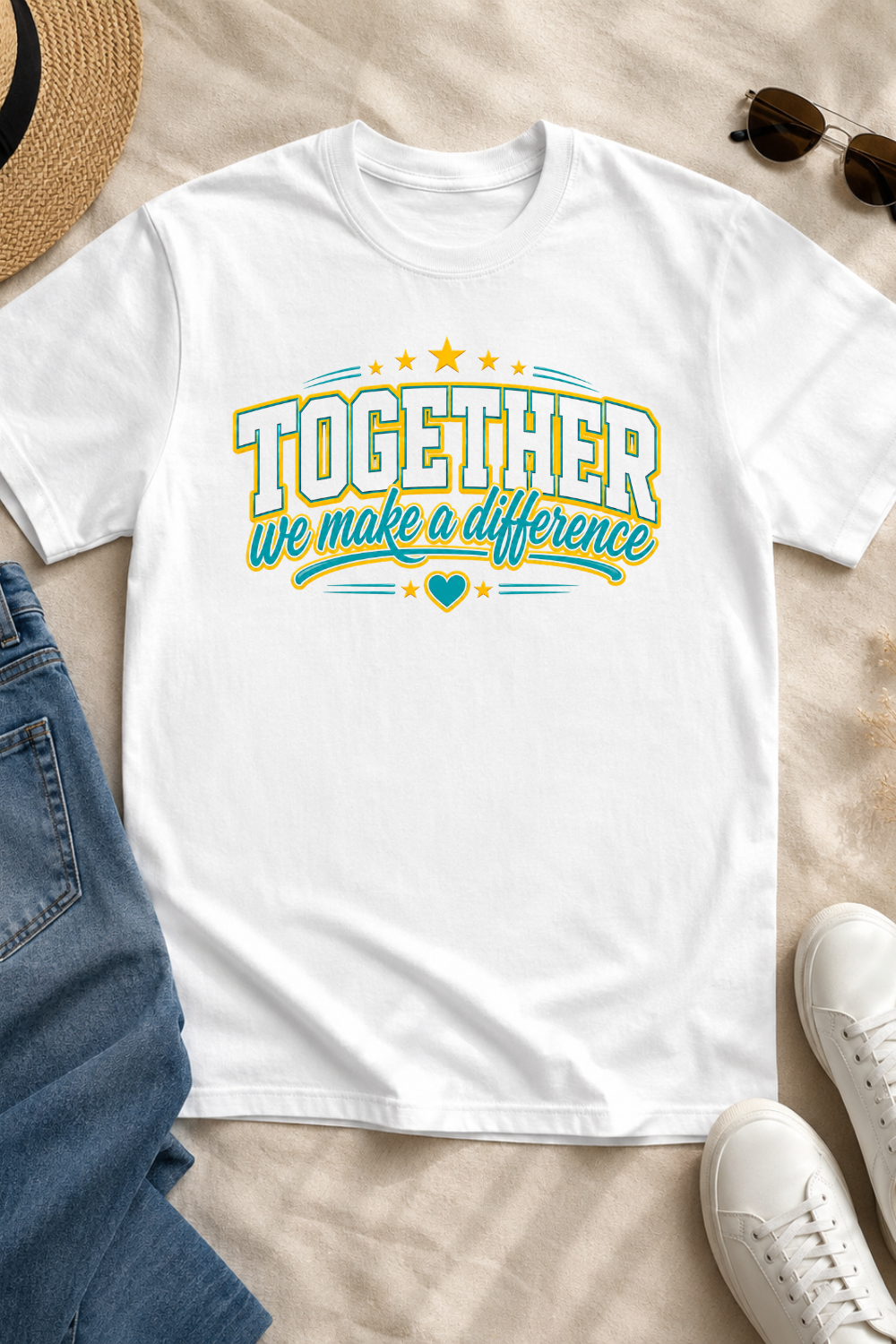 Together We Make a Difference T-Shirt