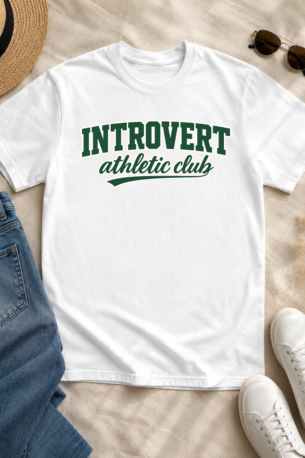 INTROVERT athletic club T-shirt