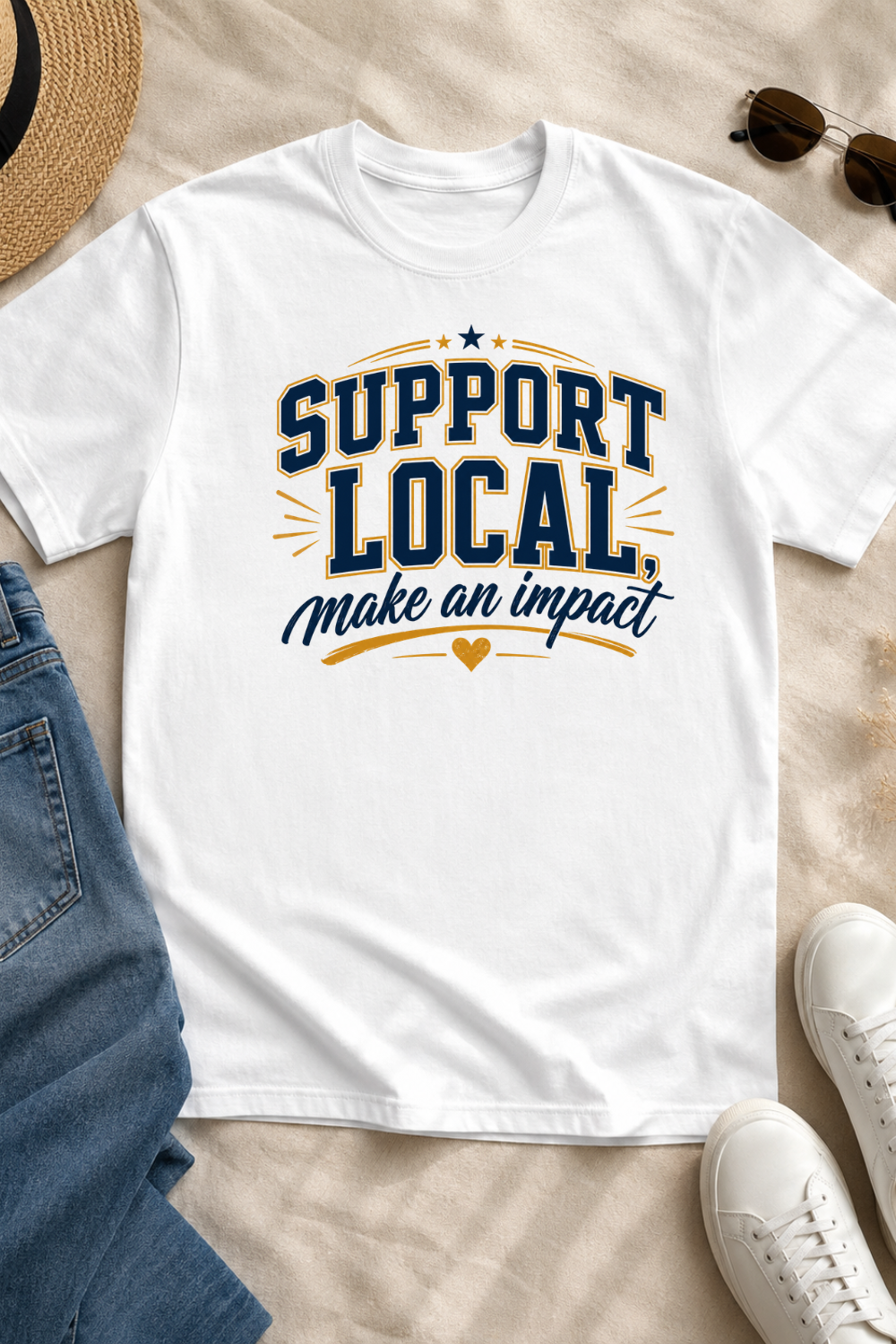 Support Local Make an Impact v1 T-Shirt