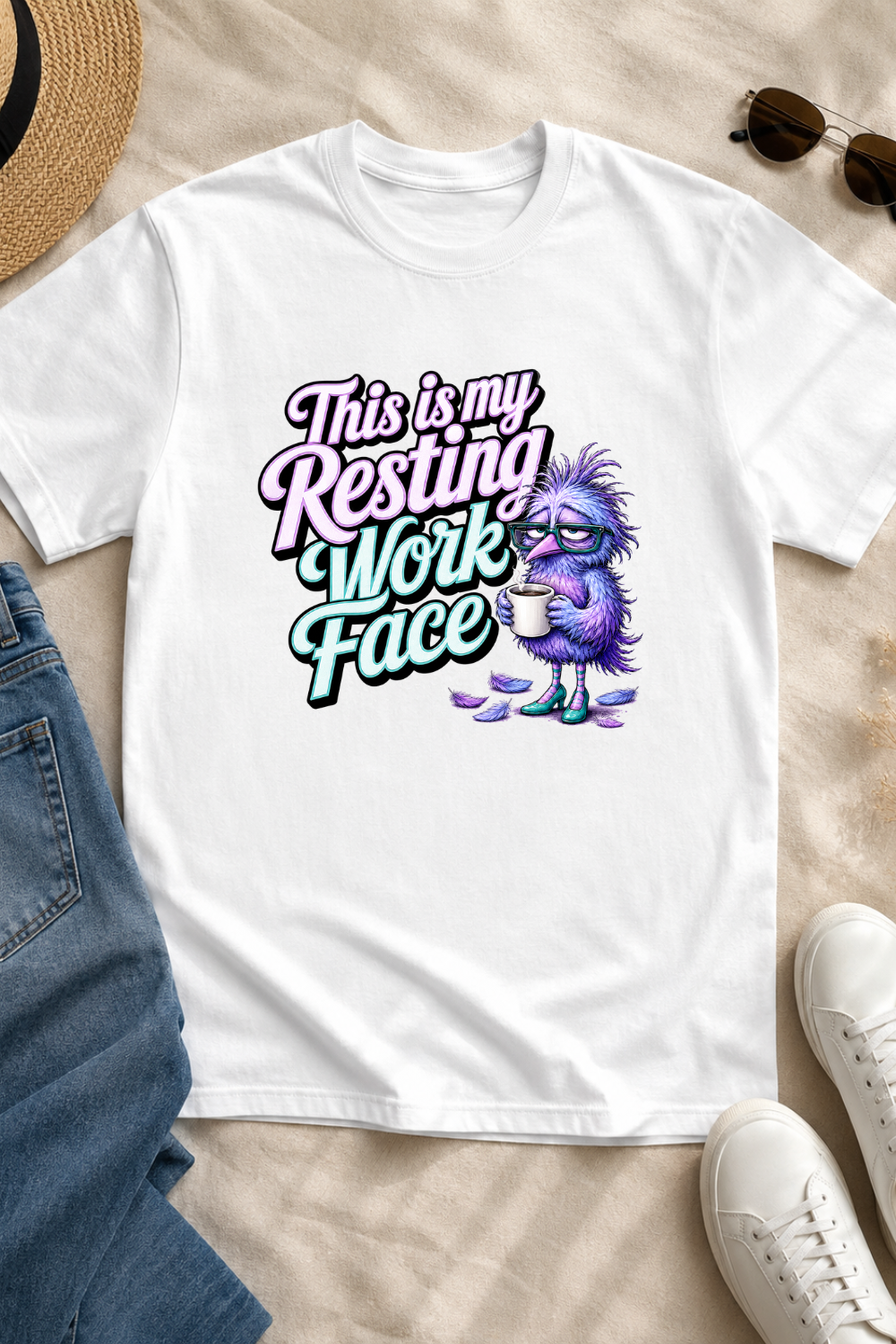 Resting Work Face T-Shirt