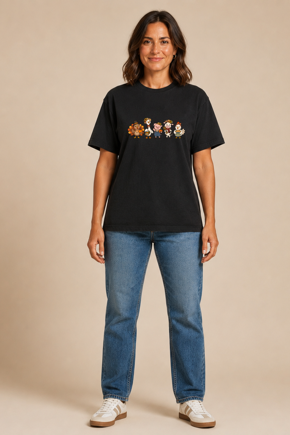 Thanksgiving Farm Friends T-Shirt