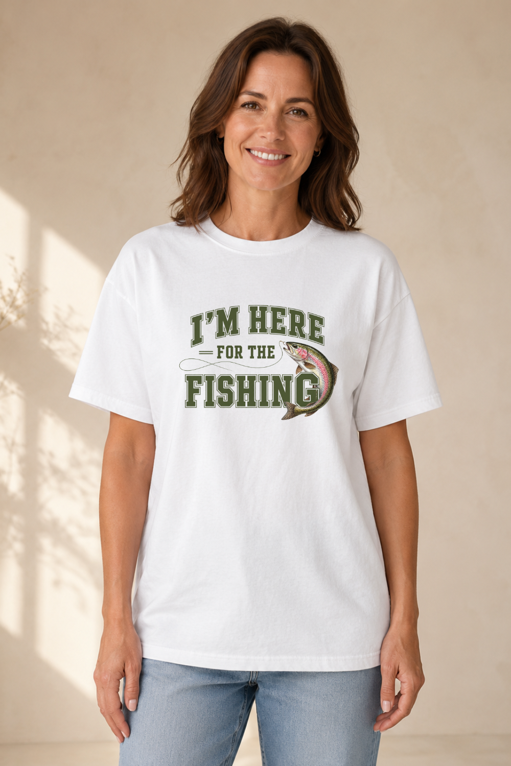 I'm Here for the Fishing T-Shirt