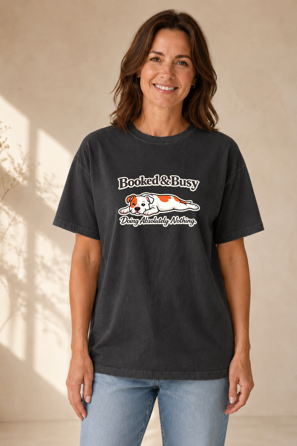 Booked and Busy Doing Absolutely Nothing T-Shirt