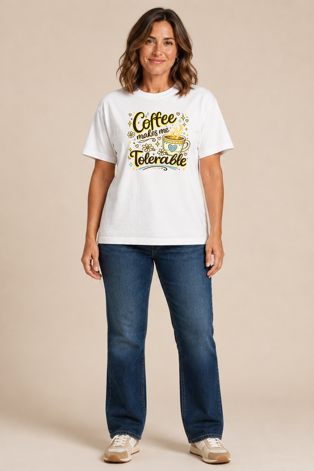 Coffee Makes Me Tolerable T-Shirt