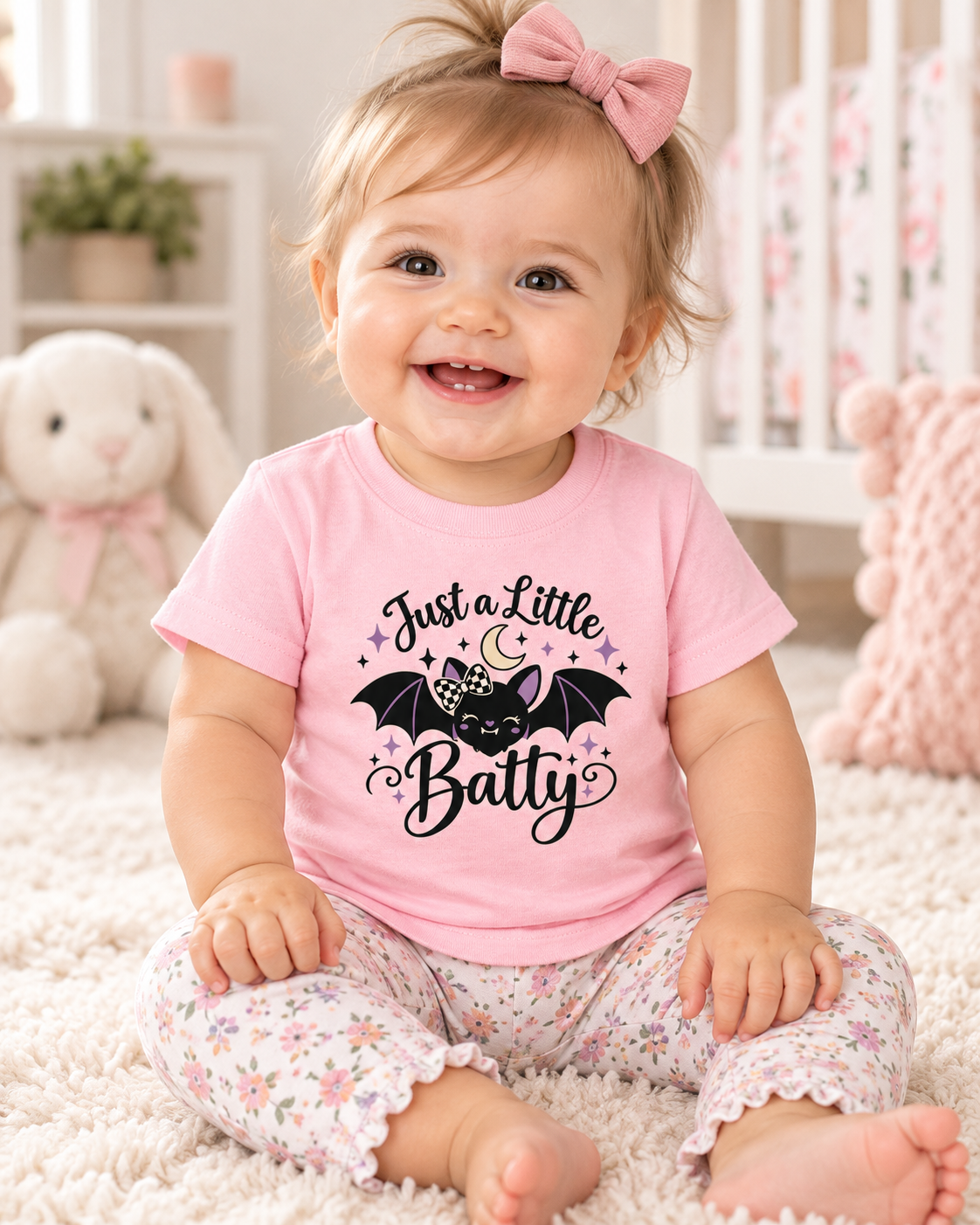 Just a Little Batty Rabbit Skins Infant Jersey T-Shirt
