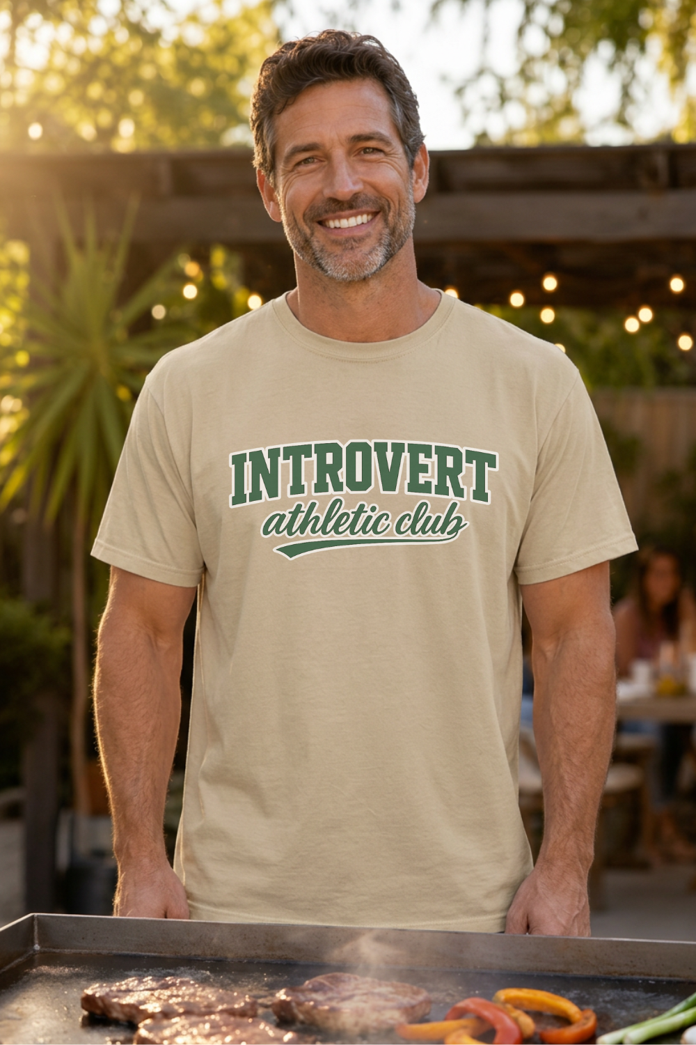INTROVERT athletic club T-shirt