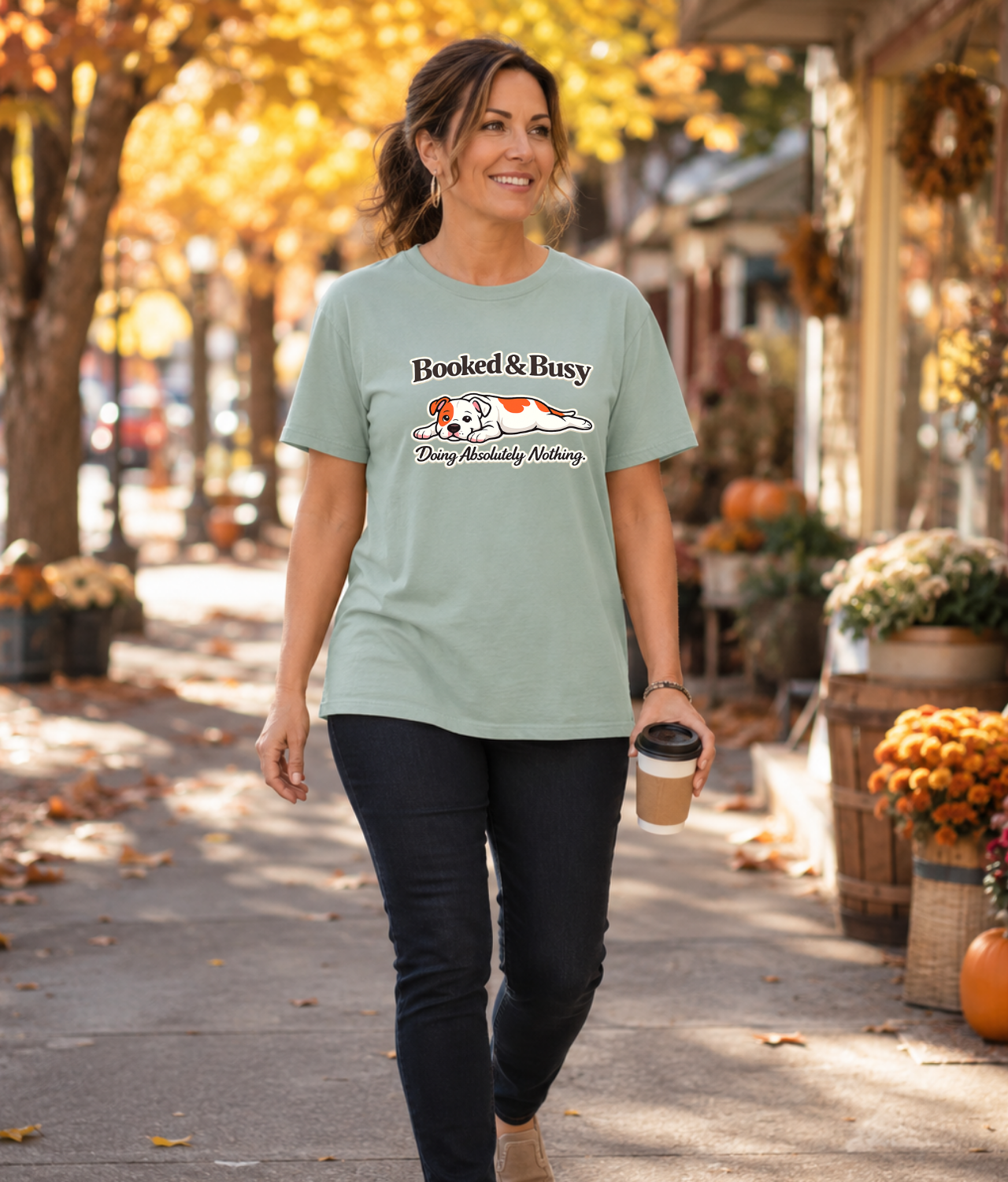 Booked and Busy Doing Absolutely Nothing T-Shirt