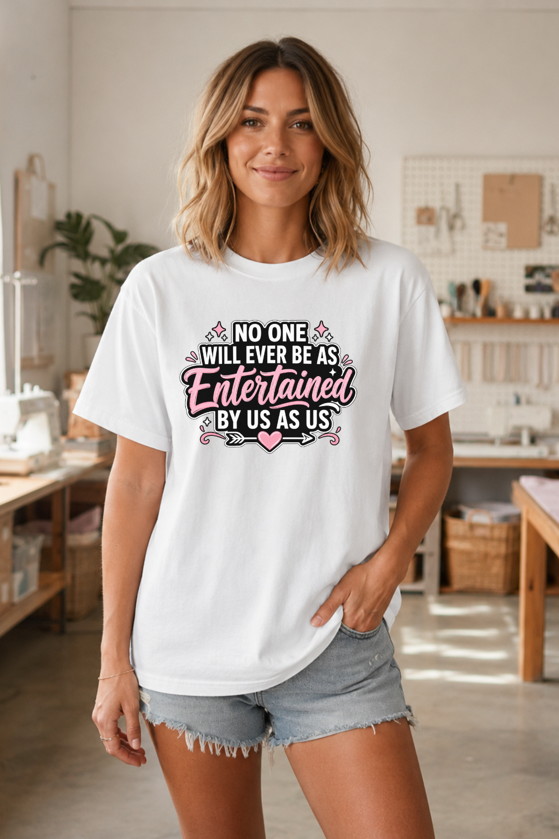 Entertained by Us as Us T-Shirt