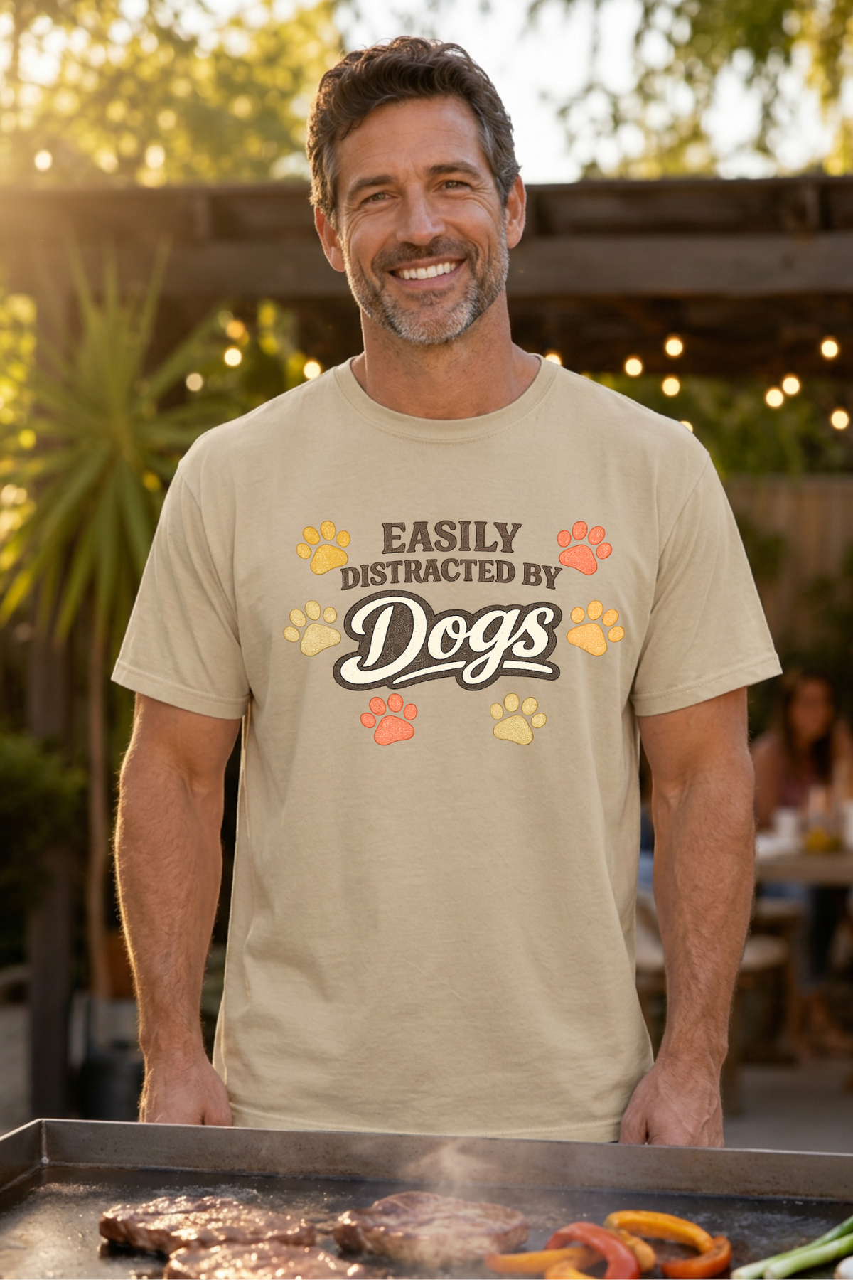 Easily Distract by Dogs T-Shirt