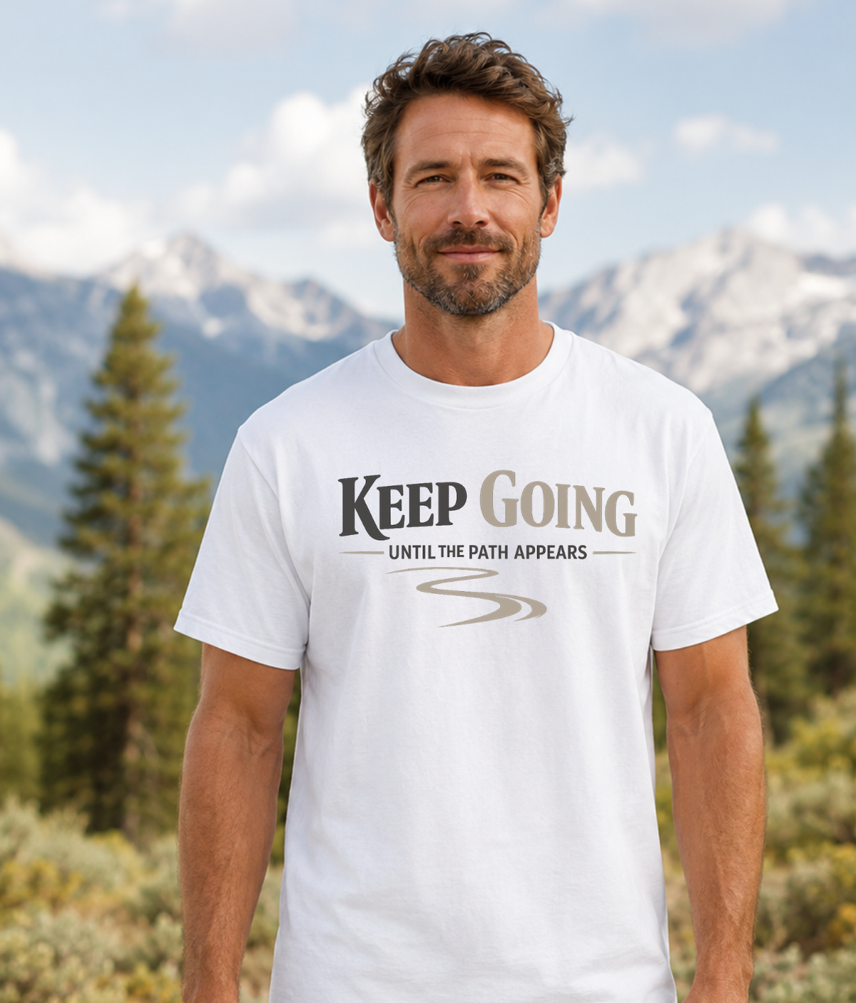 Keep Going Until the Path Appears T-Shirt