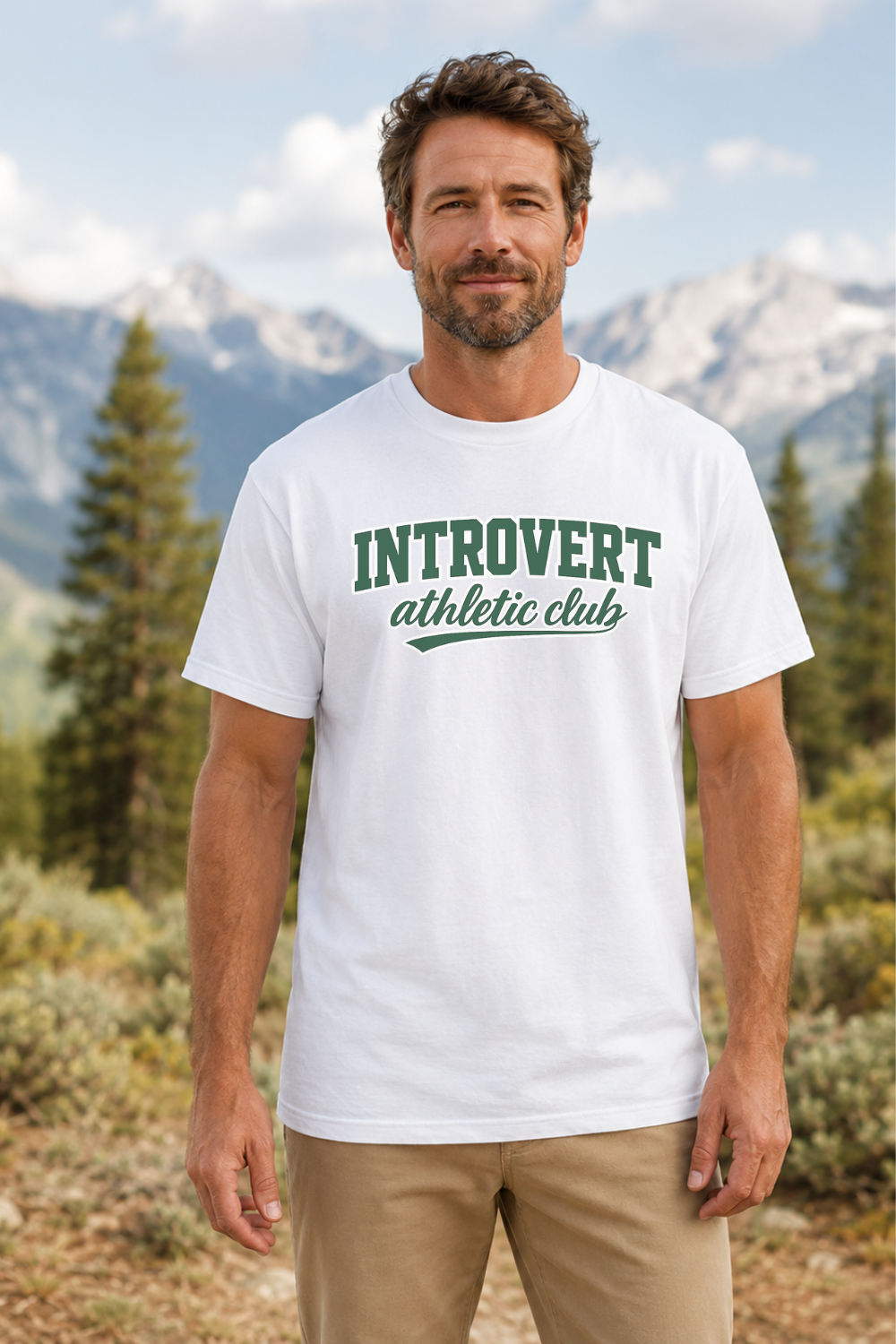 INTROVERT athletic club T-shirt