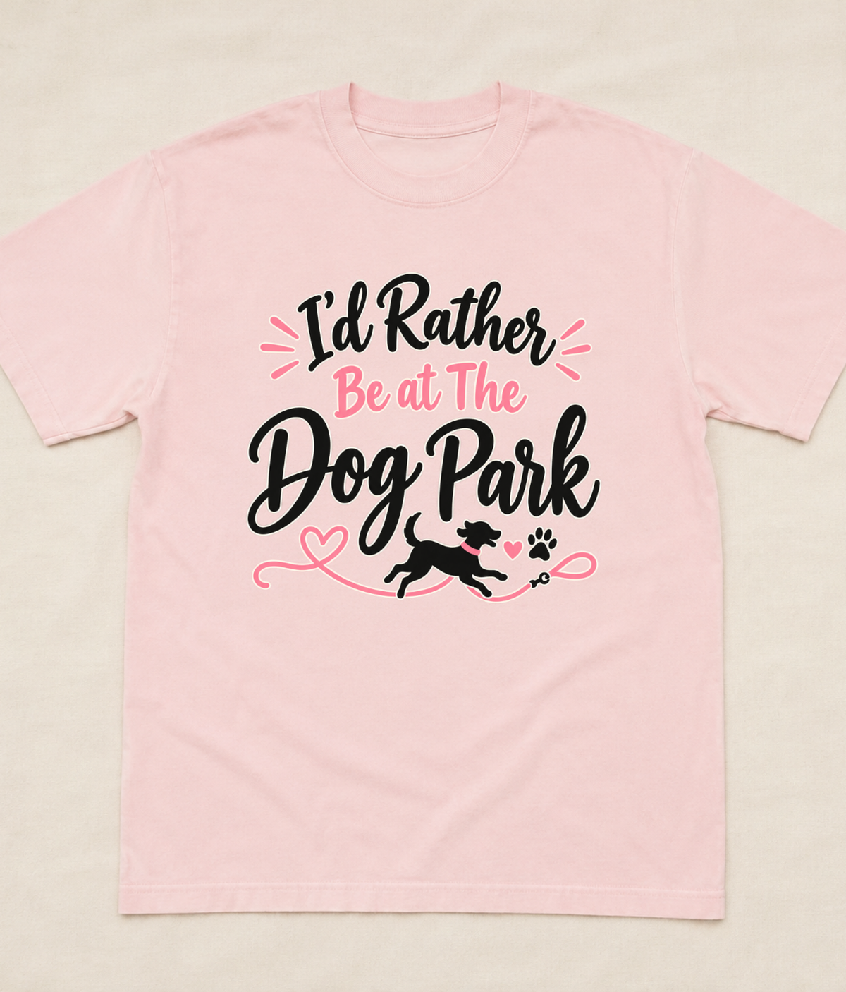 I'd Rather Be At The Dog Park T-Shirt