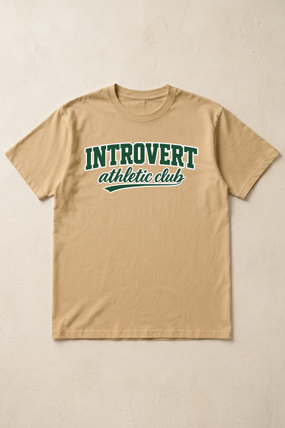 INTROVERT athletic club T-shirt