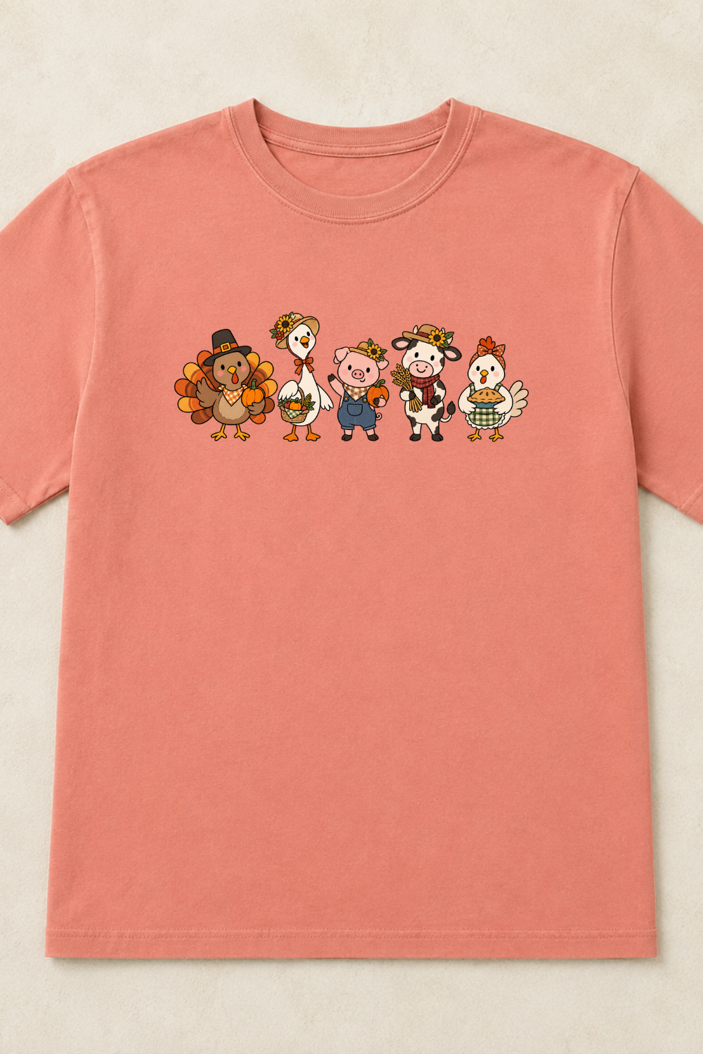 Thanksgiving Farm Friends T-Shirt