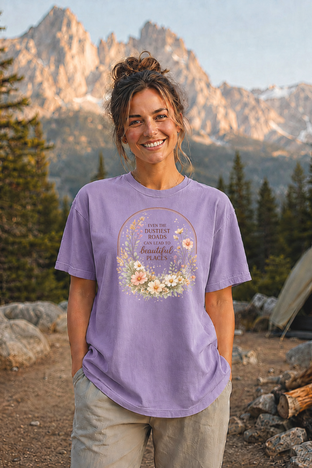 Even the Dustiest Roads T-Shirt
