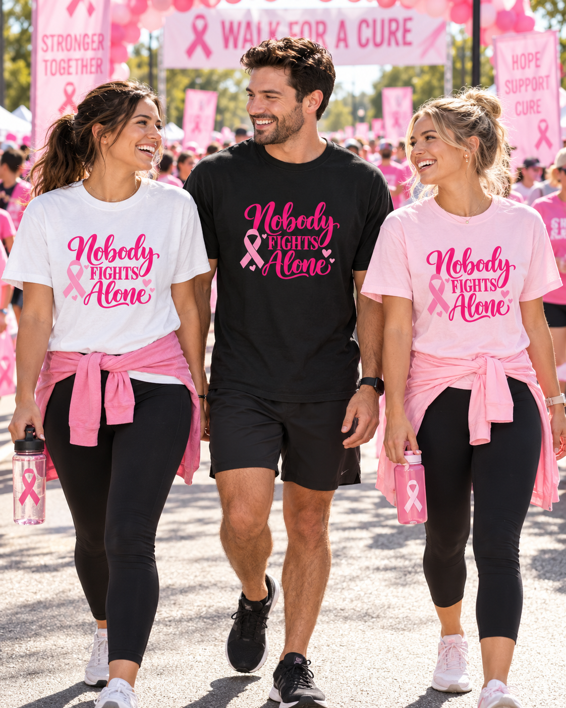 Nobody Fights Alone T-Shirt