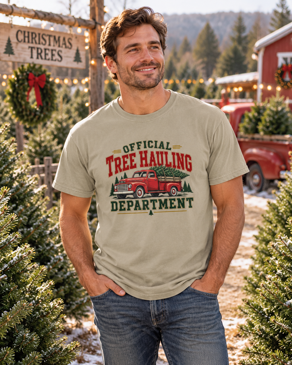 Official Tree Hauling Department T-Shirt