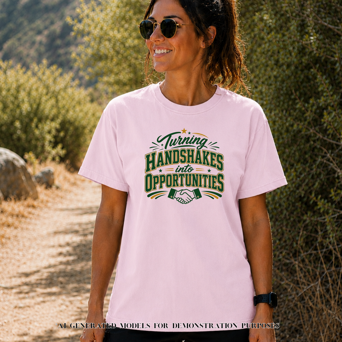Turning Handshakes into Opportunities T-Shirt