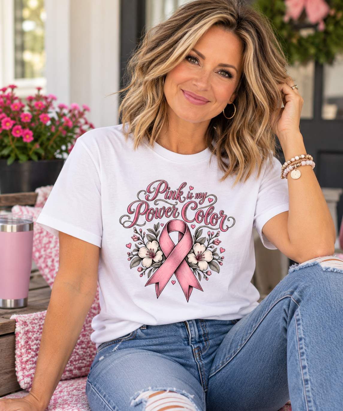 Pink is my Power Color T-Shirt
